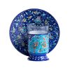 چای خوری یک نفره نقاشی مینا کاری طرح ۱ چای خوری یک نفره نقاشی مینا کاری طرح ۱