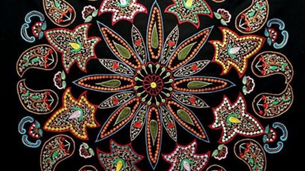 ابریشم دوزی