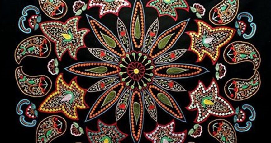 ابریشم دوزی
